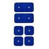 SensaMed - 6 Electrodos Parches Pads Almohadillas 5x5 y 10x5