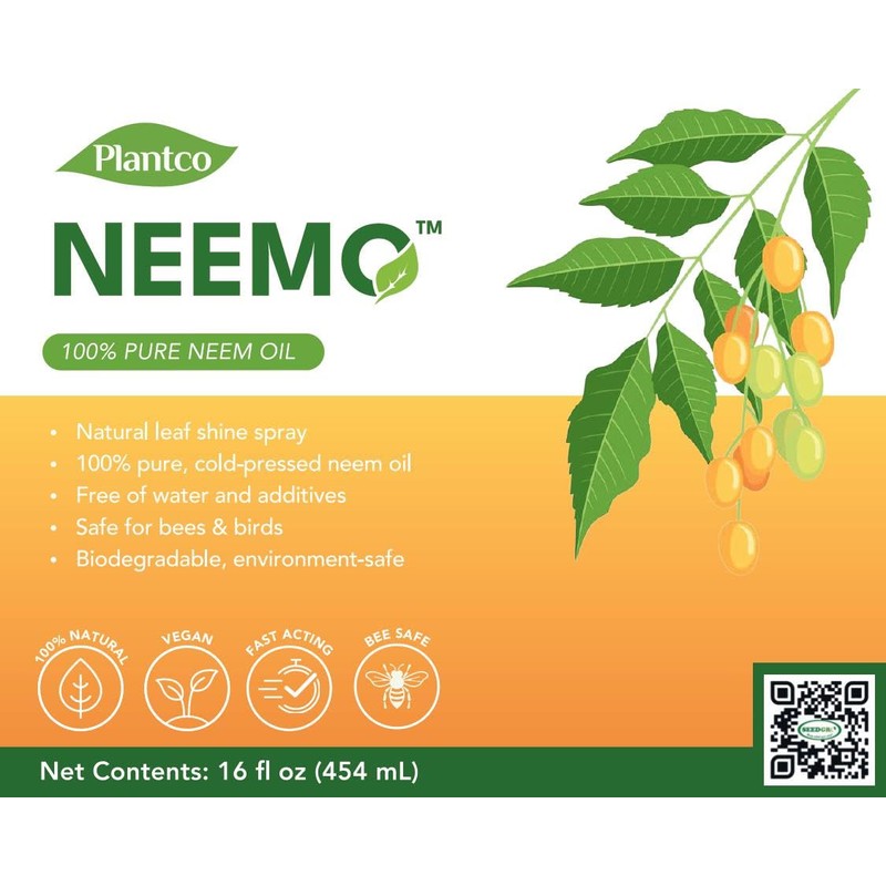 Neem Oil Spray for Plants & Roses - Neem Azadirachtin
