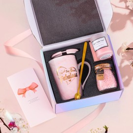 Lumstar Birthday Gifts for Her,Christmas Xmas Gifts for Women,Mum,Best Friends,Sister,Wife,Ladies,Presents for Women,Presents for Women,Coffee Cups Gifts Sets for Women