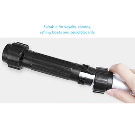 2PCS Kajak Paddel Stecker Kunststoff Ruder Welle Anschlüsse für Schlauchboot Stand UP Paddle