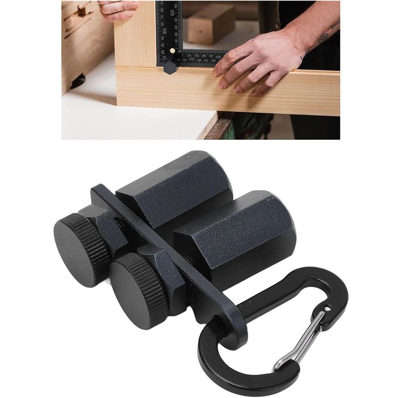 Tall Stair Gauges for Framing Square with Holder and Hook,