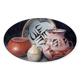 CafePress Northwest Inspiration Number Two Oval Car Bumper Sticker