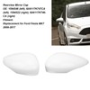1pair Rearview Mirror Cap 1594546 White Wing Mirror Cover Cap