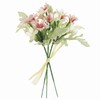 Magiq Tokyo Hall Fine Artificial bubariahurawa-pikku (Pack of 3) White
