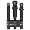 Sundry (SUNDRY) 2-Way Socket Adapter 3-Piece Set Insertion Angle 1/4