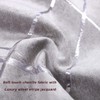 GIGIZAZA Cushion Covers 18 x 18 Inch Silver Grey Square
