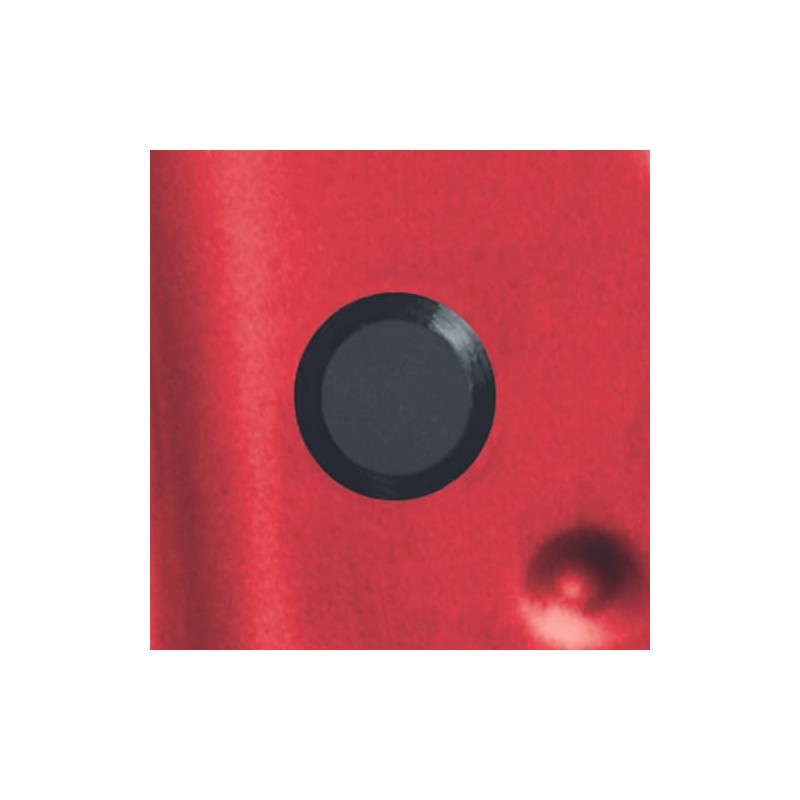 3/8" 0.375 inch Flush Mount Black Plastic Body and Sheet