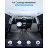 EVOOOR 8PCS Windshield Sun Shade for Toyota RAV4 2013-2018 Accessories-