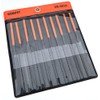 GOBEST Precision Needle File Metal Set 10 pcs 3x140x60 mm,