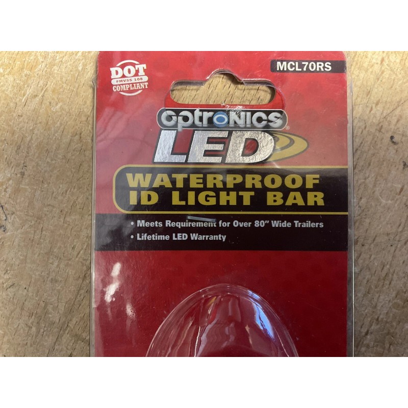 Optronics LED Waterproof ID Light Bar-Ultra Thin DOT 80” Wide