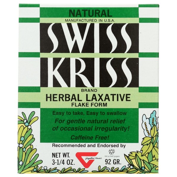 Modern Products Swiss Kriss Herbal Laxative Flakes, 3.25 Oz