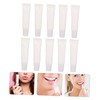 NOLITOY 10pcs Refillable Lip Gloss Tubes Transparent Lip Gloss Storage