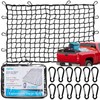 Cargo Net for Truck Pickup 4'x6' Stretches to 8'x12' Heavy