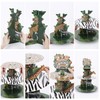 GRULLIN 1PCS Mouse Jungle Safari Party Cupcake Stand for Zoo