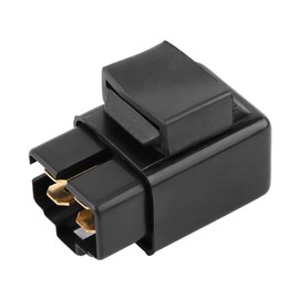 Starter Relay Solenoid Valve, Duokon Relay Warrior Magnetic Starter, Starter Relay Magnet for Warrior 350 YFM350X 1987-2001 (Black)