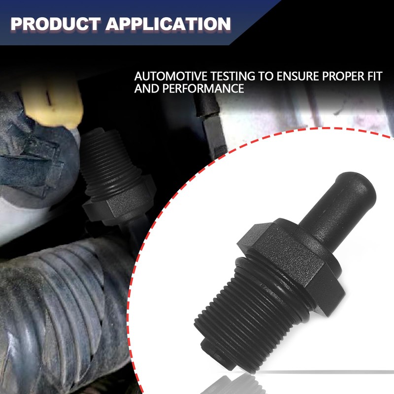 2PCS PCV Valve (Positive Crankcase Ventilation Valve) - Compatible With