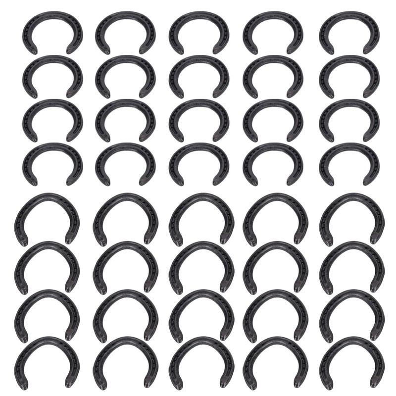 10 Sets High Quality Q235 Forged Steel Horseshoes Equestrian Sport