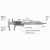 SCITOOLS All-Metal Small Digital Caliper 0-4" Mini Measuring Tool, Micrometer