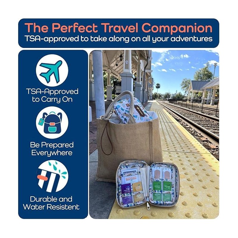 KEEP>GOING Travel GoKit - First Aid Kit with Essential Supplies