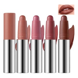 Nhg4 Piezas Pintalabios Mate, Barra De Labios Permanentehg