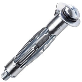 M5 x 51mm (5x16) Plasterboard Cavity Wall Fixings Anchor Heavy Duty (Pack of: 10) Plugs Molly Cavity Metal Screw DIYUK