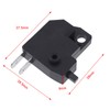 TKSE Motorcycle Brake Switch, Motorcycle Master Brake Cylinder Light Stop