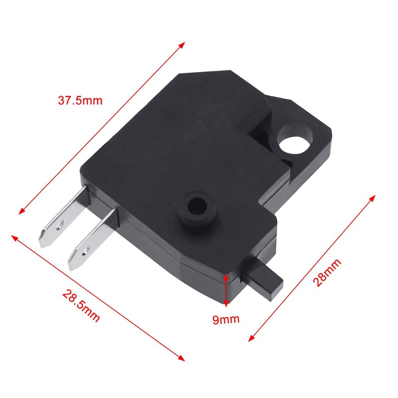 TKSE Motorcycle Brake Switch, Motorcycle Master Brake Cylinder Light Stop