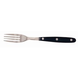Stalwart C135 Steak Fork, Black Handle (Pack of 12)