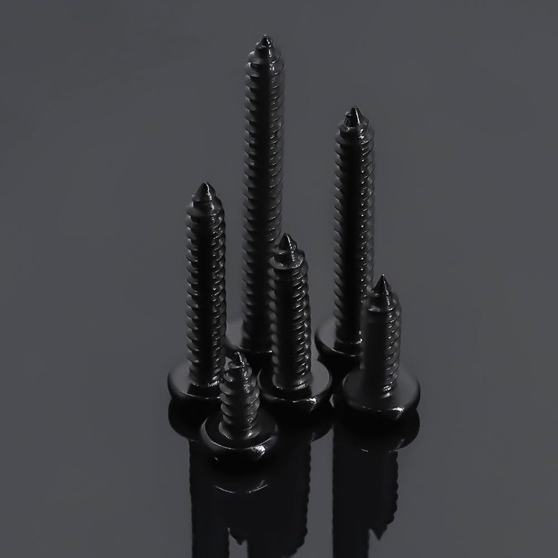 #8 x 3/4" Pan Head Wood Screws (100 pcs), 18-8