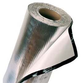FatMat Self-Adhesive No Logo FatMat Sound Deadener Bulk Pack with Install Kit - 50 Sq Ft x 50 mil Thick