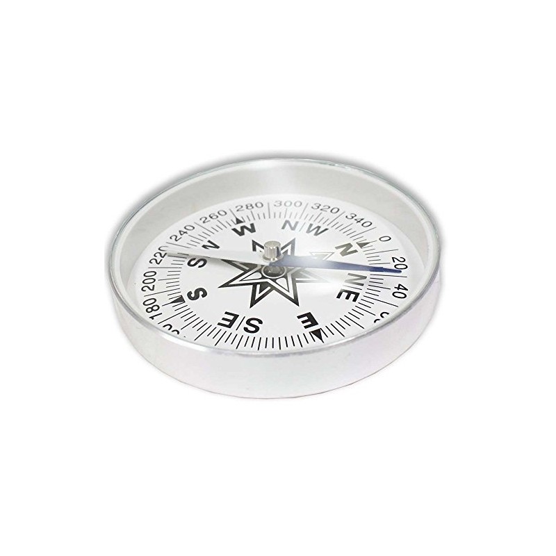 ADROIT 3 Inch Diameter Large Compass | Aluminum Casing |