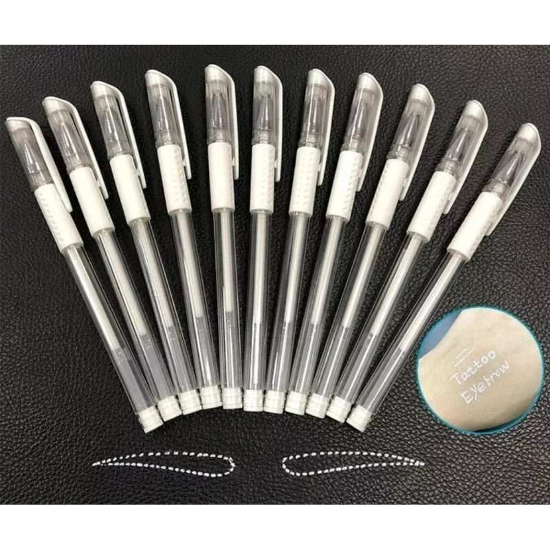 Maleny Beauty Supplies Marcador Gel Microblading Diseño Cejas Tatuaje