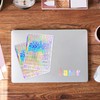FFDHWU 8 Pieces Of Flat Laser Stickers, Letter Stickers, Stickers,
