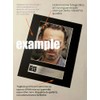 Iconic pics Roberto Baggio, con autografo Juventus FC