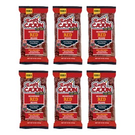 Seasoned Red Beans 16 oz Ragin Cajun (Pack of 6)