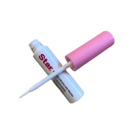 Star Glue Super Strong Eyelash Glue Adhesive Clear Promotes Appearance of Longer, Thicker Eyelashes (Brush-on)