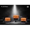 HELLA Rotating beacon, LED warning light, flash light, K-LED Nano