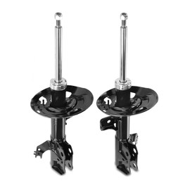 SOBOANT Suspension Shock Absorber Strut Front Left Driver Right Passenger Side Black L4 for Toyota for Camry 2.5L 2018-2022 3350048 3350049,Fit Testing