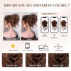 Messy Bun Clip in Bun Hair Extensions Claw Clip Hair