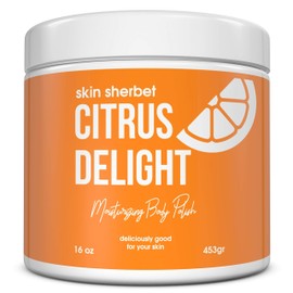 Skin Sherbet Citrus Delight Body Polish Salt Scrub - 23oz