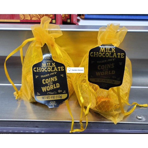 Trader Joe’s Milk Chocolate Coins of the World 4oz 113g