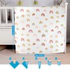 KAKU NANU Muslin Blanket Swaddle Soft Lightweight Organic Cotton 2
