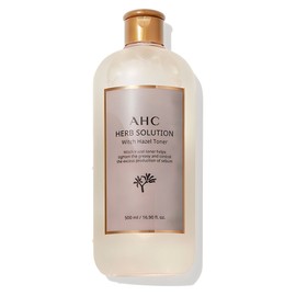 AHC Herbal Solutions Witch Hazel Toner, 500ml, 1 Piece / AHC 허브 솔루션 위치 하젤 토너, 500ml, 1개