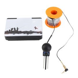 Fishing Camera Night Vision Waterproof 2000cd 5.0 Inch Touch Screen Ultra HD 220 Degree Lens Underwater Fish Finder 100‑240V 5 Inch Fully Waterproof Plus 30m/98.4ft US Plug