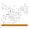 13-14 Silverado Sierra Impala Malibu Front Bumper Out Bracket Rivet