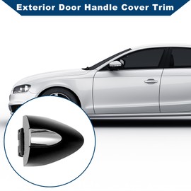 X AUTOHAUX No.13597113 Exterior Door Handle Cover Trim for Buick LaCrosse 2017-2019 for Buick Enclave 2020-2022 Door Handle Cover 1 Pcs Black