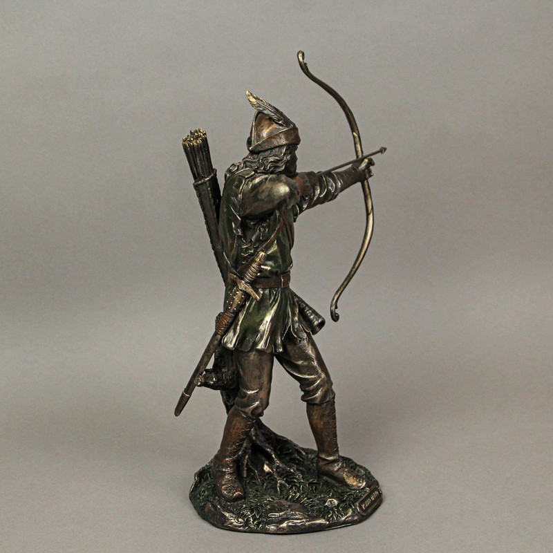 Veronese Design Robin Hood Shooting Arrow Portait Statue