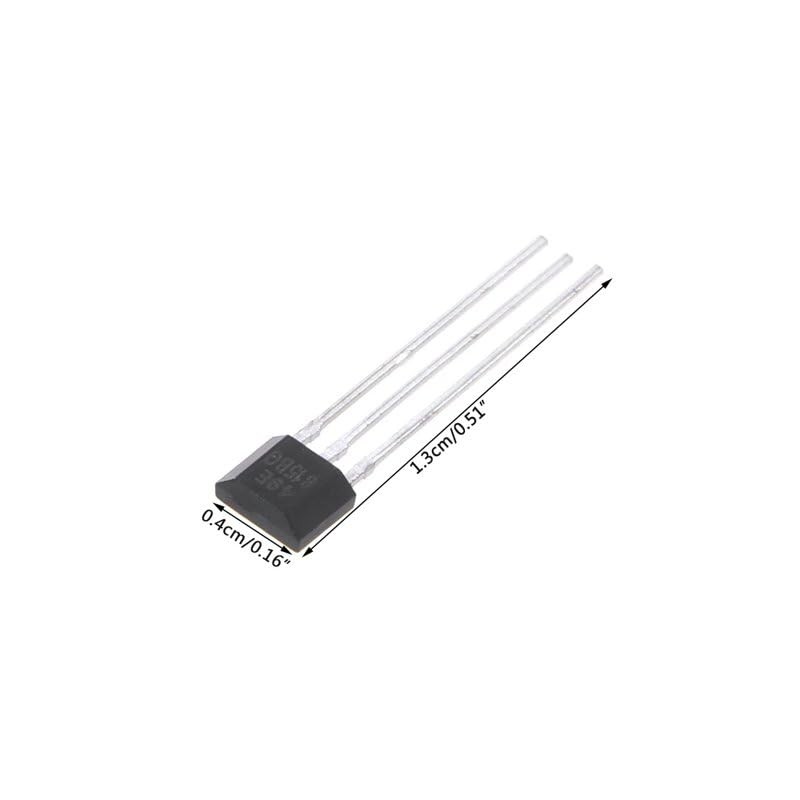 10Pcs Hall Element 49E Oh49E Ss49E Linear Sensor Hall Sensor