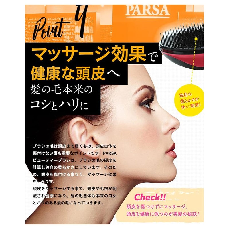 IS Parsa Venus Beauty Brush Regular Type Hair Brush 2.9