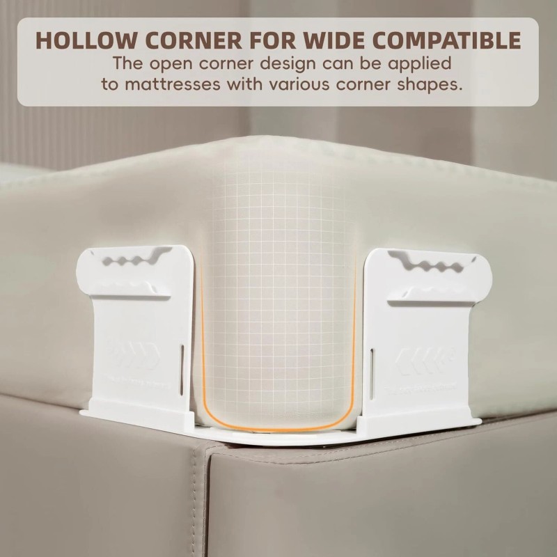 4 Pack Lock Sheet Holders Keep Sheets Tight Heavy Duty